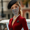 Triangle Alloy Headwear Masquerade Masks AJEW-WH20067-054EB-5