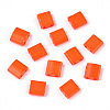 2-Hole Baking Paint Glass Seed Beads SEED-S023-17C-27-1