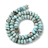 Natural Larimar Beads Strands G-H004-A01-02-2