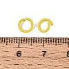Spray Painted Iron Open Jump Rings IFIN-T017-04C-15-3