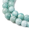 Natural Amazonite Beads Strands G-K068-03-8mmA-4