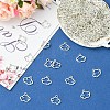 200Pcs Tibetan Style Alloy Charms FIND-YW0008-33-4