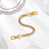 304 Stainless Steel Cuban Link Chain Bag Extender Chains FIND-JF00157-02-2
