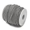 Tarnish Resistant 304 Stainless Steel Cable Chains CHS-Q001-13-100m-4