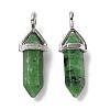 Natural Ruby in Zoisite Pointed Pendants G-K329-44P-2