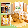 20 Yards 4 Styles Sun Pattern Polyester Ribbon OCOR-PH0007-71-2