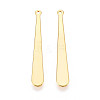 Brass Pendants KK-T077-72G-1