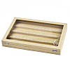Cloth and Wood Pendant Display Boxes ODIS-R003-10-5