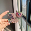 Owl Rhinestone Brooch PW-WG13AF2-01-1