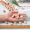 Natural Wooden Beads WOOD-TAC0010-02A-7
