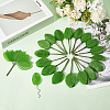 200Pcs Silk Cloth Artificial Leafs AJEW-CN0004-07A-3