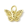 Brass Micro Pave Cubic Zirconia Charms ZIRC-F132-14G-2