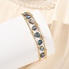 Brass Cable Chains Bracelets BJEW-JB14220-02-2