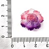 Two Tone Opaque Resin & Glitter Powder Cabochons RE-CBA7537-04B-3