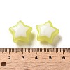 Imitation Jelly Transparent Acrylic Beads SACR-R741-03G-3