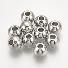 304 Stainless Steel Spacer Beads X-STAS-T021-4
