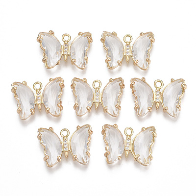 Glass Pendants X-GLAA-T021-24I-1