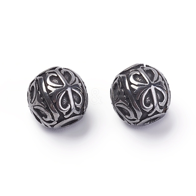 304 Stainless Steel Beads STAS-G220-03AS-1