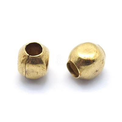 Brass Crimp Beads KK-A143-26A-C-RS-1
