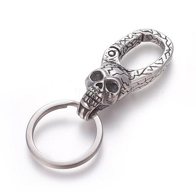 304 Stainless Steel Split Key Rings STAS-E452-63AS-1