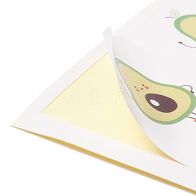 Rectangle Paper Stickers LS-DIY-B041-13A-1