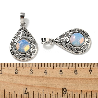 Opalite Pendants G-Q158-05P-06-1
