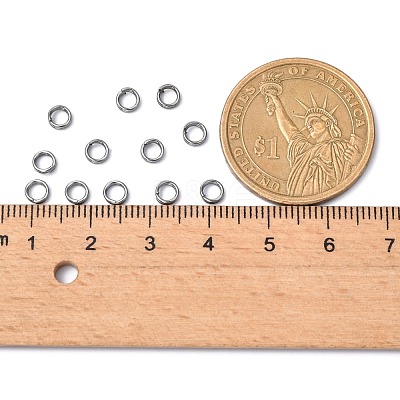 Iron Split Rings JRBD4mm-1