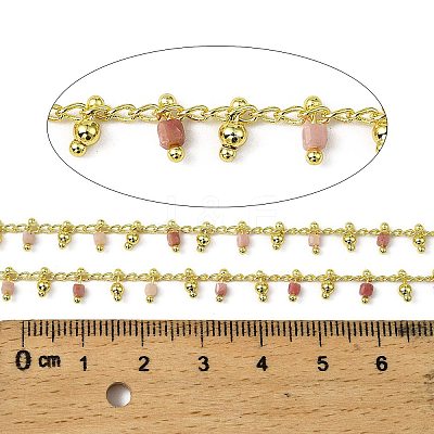 Handmade Brass Cube Link Chains CHC-L053-10G-04-1