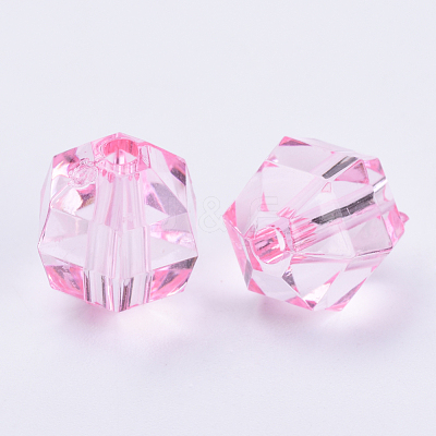 Transparent Acrylic Beads TACR-Q256-6mm-V03-1