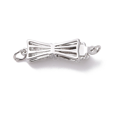 Brass Box Clasps KK-G427-06P-1