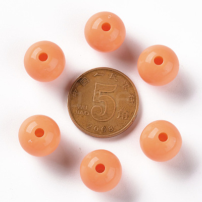 Opaque Acrylic Beads X-MACR-S370-C12mm-A11-1
