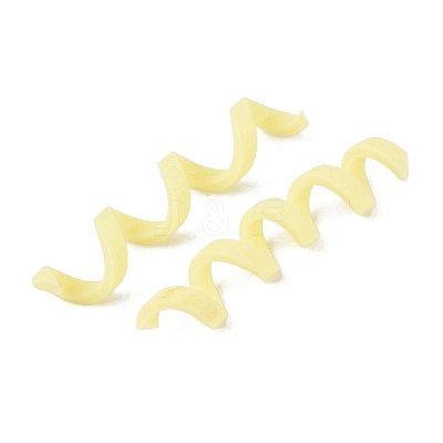 Handmade Polymer Clay Spiral Beads FIND-Q122-01B-1