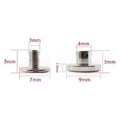 Brass Rivets OFST-PW0003-20A-P-1