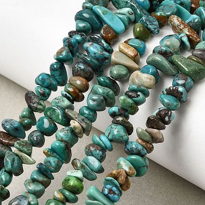 Natural HuBei Turquoise Bead Strands G-H345-A01-02-1
