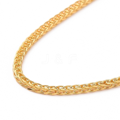 925 Sterling Silver Wheat Chains Necklace for Women STER-I021-02B-G-1