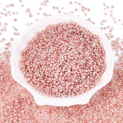 Picasso Glass Seed Beads SEED-Q041-02G-1