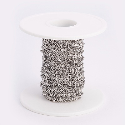 Tarnish Resistant 304 Stainless Steel Twisted Chains Curb Chain CHS-K008-11A-1