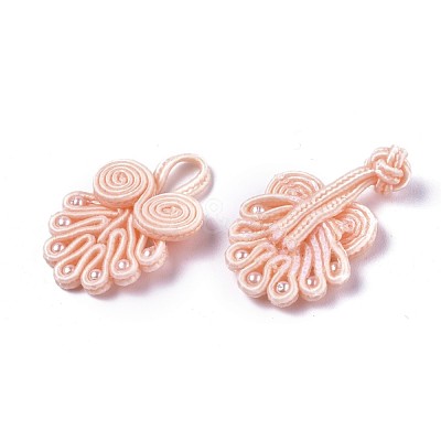 Handmade Chinese Frogs Knots Buttons Sets BUTT-WH0014-29X-1