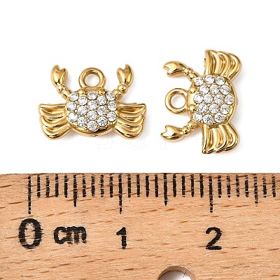 304 Stainless Steel Charms STAS-F321-01G-02-1