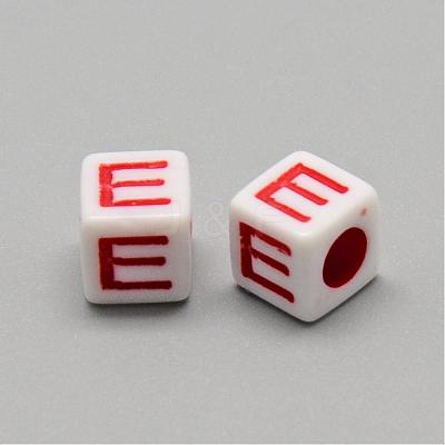 Opaque Acrylic Beads SACR-S297-04-7x7mm-1