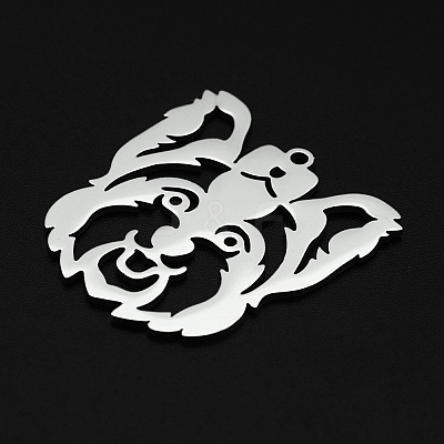 Non-Tarnish 201 Stainless Steel Pendants STAS-R111-JA672-1