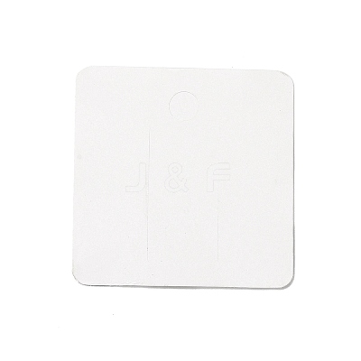 Square Paper Hair Clip Display Cards DIY-B061-01B-04-1