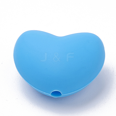 Food Grade Eco-Friendly Silicone Focal Beads SIL-T046-07-1