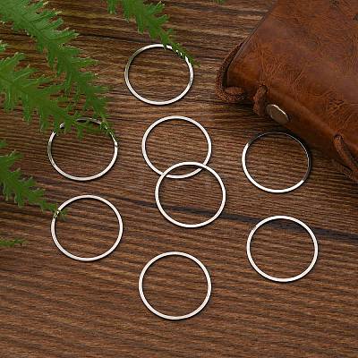 Non-Tarnish 304 Stainless Steel Linking Ring STAS-S079-12C-A-1