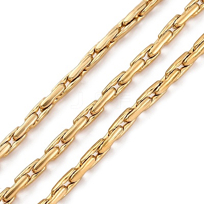 304 Stainless Steel Boston Link Chains STAS-P386-05B-G-1