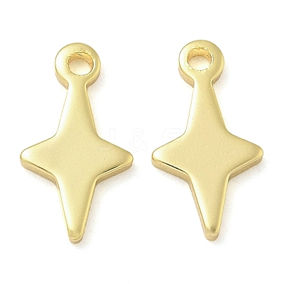 Brass Charms KK-C083-08G-1
