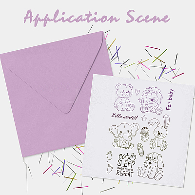 PVC Plastic Stamps DIY-WH0167-56-384-1