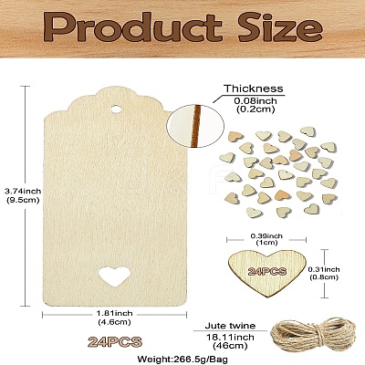Wood Big Pendants WOOD-CJC0019-10-1