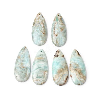 Natural Hemimorphite Pendants G-A282-02A-1