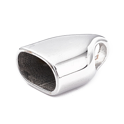 Tarnish Resistant 304 Stainless Steel Cord Ends STAS-K220-01B-P-1